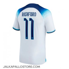 Englanti Marcus Rashford #11 Kotipaita MM-kisat 2022 Lyhythihainen
